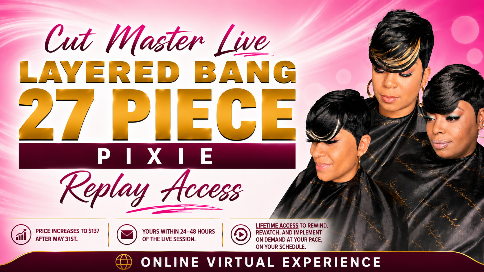 Layered Bang 27 Piece Quick Weave Wig Masterclass