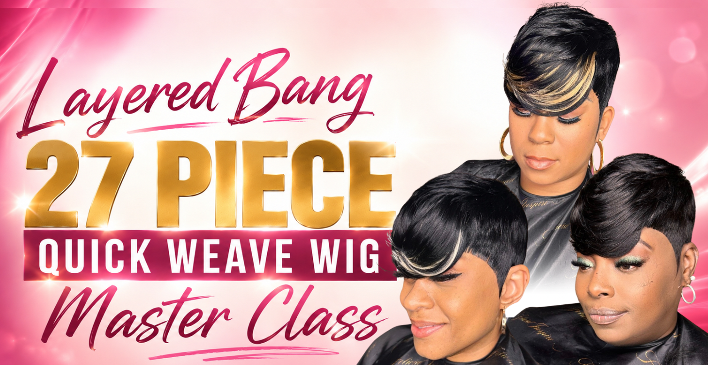 Layered Bang 27 Piece Quick Weave Wig Masterclass